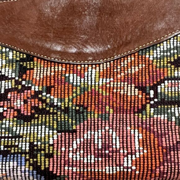 Needlepoint Mini Crossbody Bag - Picture 4 of 7